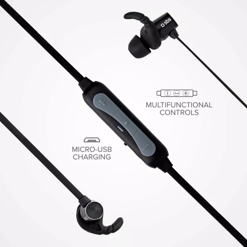 SBS TEEARBT501K Ασύρματα ακουστικά Bluetooth in-ear με μικρόφωνο, Μαύρο