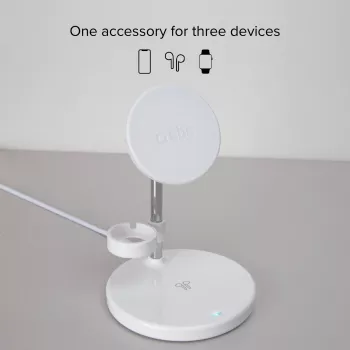 SBS TEWIRMAG3IN1 3-in-1 ασύρματος σταθμός φόρτισης με MagSafe για iPhone, Apple Watch και AirPods