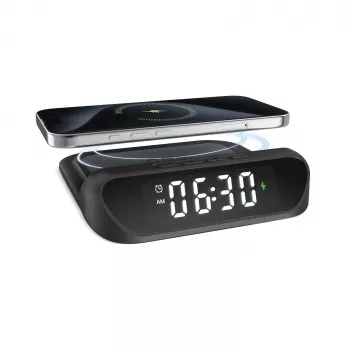 SBS ξυπνητήρι με ασύρματο φορτιστή 15 W (TEWIRCLOCK)