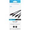 Καλώδιο ήχου Vivanco 2xRCA σε 2xRCA 1.5 m (VVA2RCA15MMK)