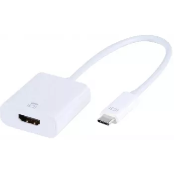 Προσαρμογέας Vivanco USB-C σε HDMI 0.15 m, λευκό (VVITADHDMITCW)
