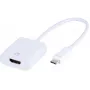 Προσαρμογέας Vivanco USB-C σε HDMI 0.15 m, λευκό (VVITADHDMITCW)