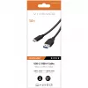 Καλώδιο Vivanco USB-C σε USB-A 3.0 1 m (VVITCABUSBATYC15W)