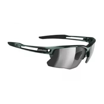 Salice 031RWX Green/RWX 1-3+RW ασημί φωτοχρωματικά αθλητικά γυαλιά ηλίου με ανταλλακτικό διάφανο φακό