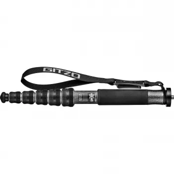 Gitzo GM2562T Traveler Series 2 μονόποδο ανθρακονημάτων, 6 τμήματα, μέγιστο ύψος 142 cm, φορτίο 12 kg, μαύρο