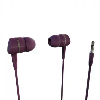 Vivanco VVEARSOLIDSOUNDR Ενσύρματα ακουστικά in-ear με βύσμα jack 3,5 mm, κόκκινα