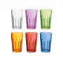 Guzzini HAPPY HOUR σετ με 6 ψηλά ποτήρια, διάφορα χρώματα, 400 ml