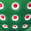 Guzzini Le Murrine σετ 2 μπολ 12 cm σμαραγδί/λευκό/κόκκινο