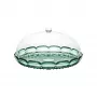 Guzzini Vanity σετ πιάτων για κέικ με καμπάνα Matcha Green