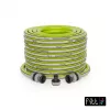 NO NAME Kiuma Lime 1/2 ίντσες 20m λάστιχο κήπου - 5 στρώσεων PVC, NTS Anti-Torsion, 20 bar αντοχή σε ρήξη, ανθεκτικό σε UV και άλγη, χωρίς φθαλικές ενώσεις