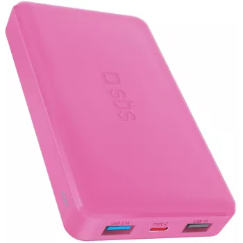 SBS TTBB10000FASTP 10000mAh Power Delivery & Quick Charge Powerbank - Μαύρο