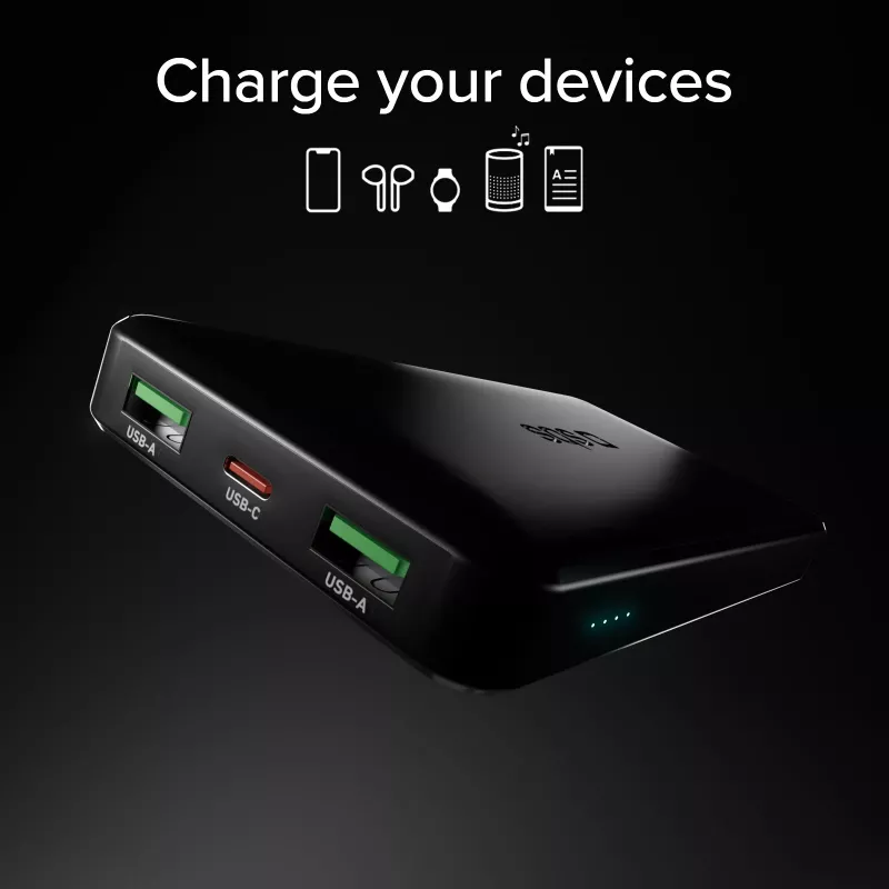 SBS TTBB10000FASTPD20K 10000mAh Power Delivery 20W Powerbank Μαύρο