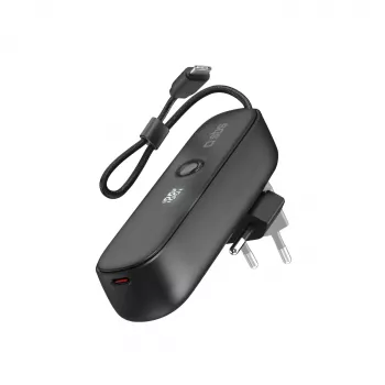SBS TETRBB5000PD20 5000 mAh 20W Power Delivery Powerbank Μαύρο
