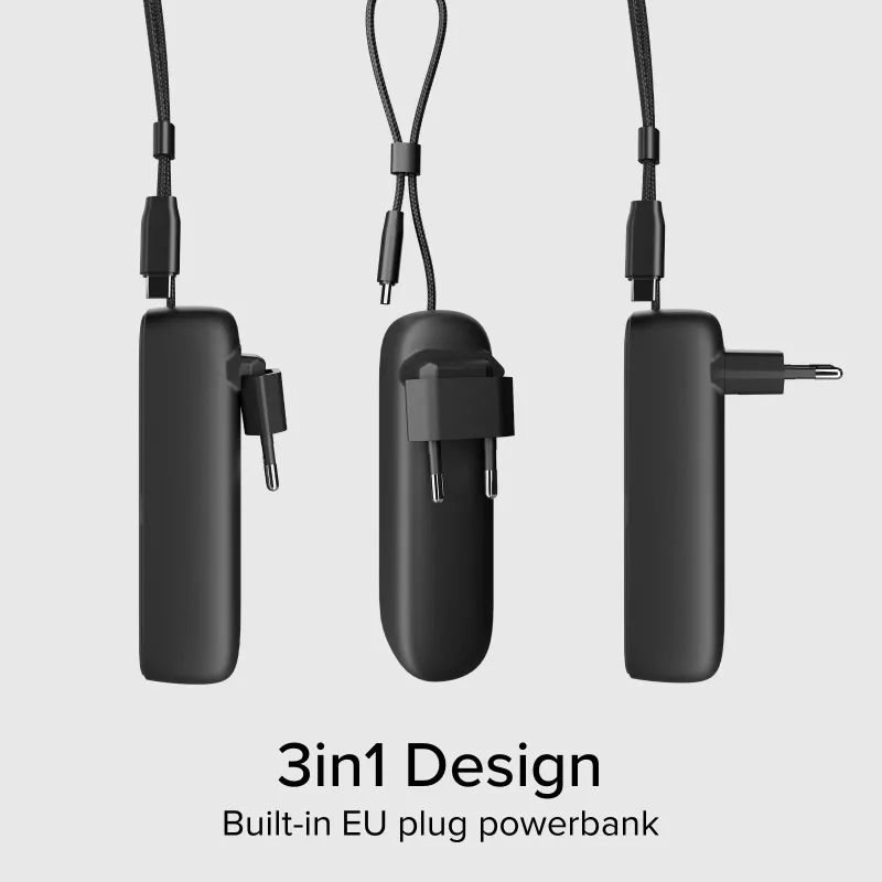 SBS TETRBB5000PD20 5000 mAh 20W Power Delivery Powerbank Μαύρο