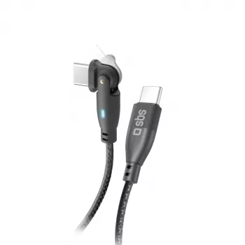 Καλώδιο USB-C σε USB-C SBS Flexy 60W 1 m (TECABLE180TCC)