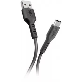 Καλώδιο USB σε USB-C SBS 1 m, Black (TECABLEMICROC10K)