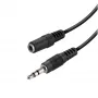 Vivanco VVAXJACK15MFK Καλώδιο επέκτασης ήχου 3,5-mm 1,5 m Μαύρο