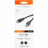 Καλώδιο USB A-B Vivanco 1.8 m (VVIT31USBAB18MMK)