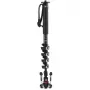 Manfrotto XPRO Monopod+ MVMXPROC5 Μονόποδο βίντεο από ανθρακονήματα 5 τμημάτων με βάση FLUIDTECH