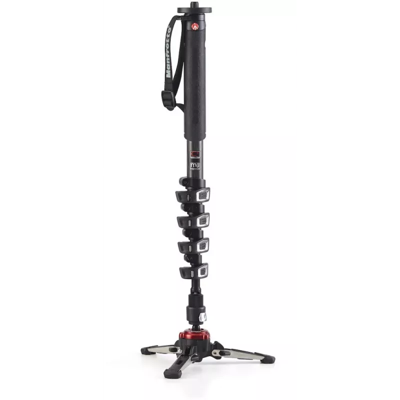 Manfrotto XPRO Monopod+ MVMXPROC5 Μονόποδο βίντεο από ανθρακονήματα 5 τμημάτων με βάση FLUIDTECH