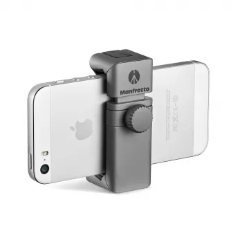 Manfrotto MTWISTGRIP Καθολική βάση smartphone με Twist-Lock, Αλουμίνιο, Μαύρο/Γκρι