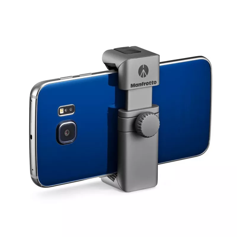 Manfrotto MTWISTGRIP Καθολική βάση smartphone με Twist-Lock, Αλουμίνιο, Μαύρο/Γκρι