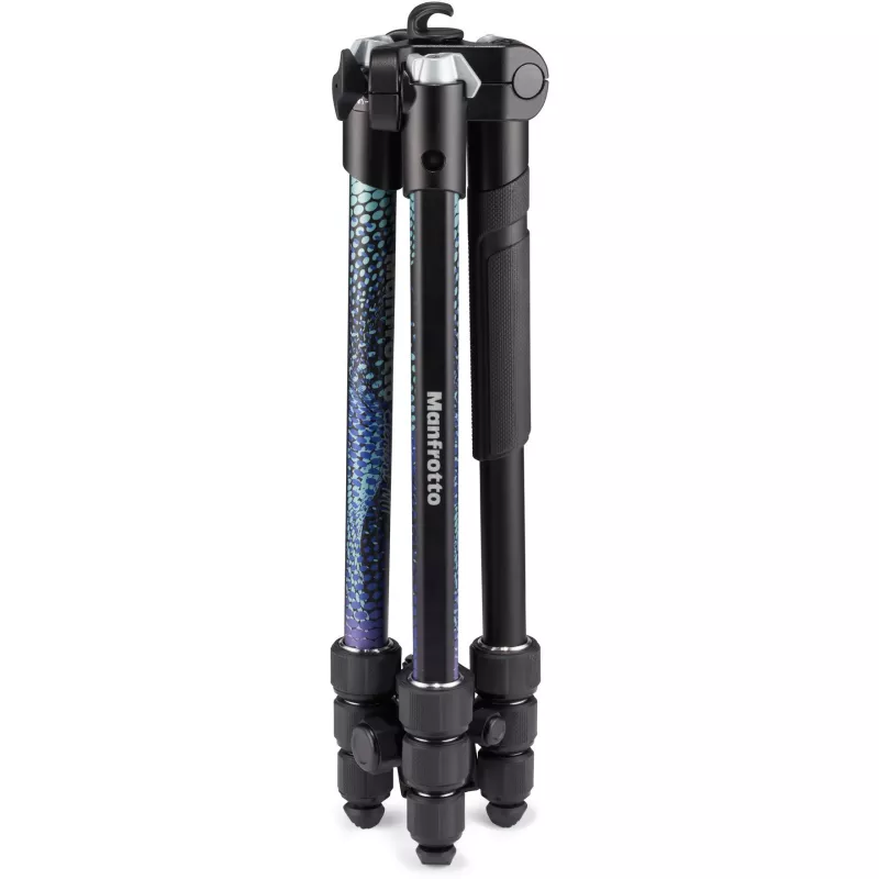 Manfrotto MKELMII4BL-BH Element MII Τρίποδο αλουμινίου 4 τμημάτων με κεφαλή μπίλιας, Μπλε