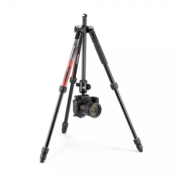 Manfrotto MKELMII4RD-BH Element MII Τρίποδο αλουμινίου 4 τμημάτων με κεφαλή μπίλιας, Κόκκινο