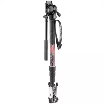 Manfrotto Element MII Τρίποδο βίντεο με κεφαλή υγρών 400, Αλουμίνιο, Μαύρο