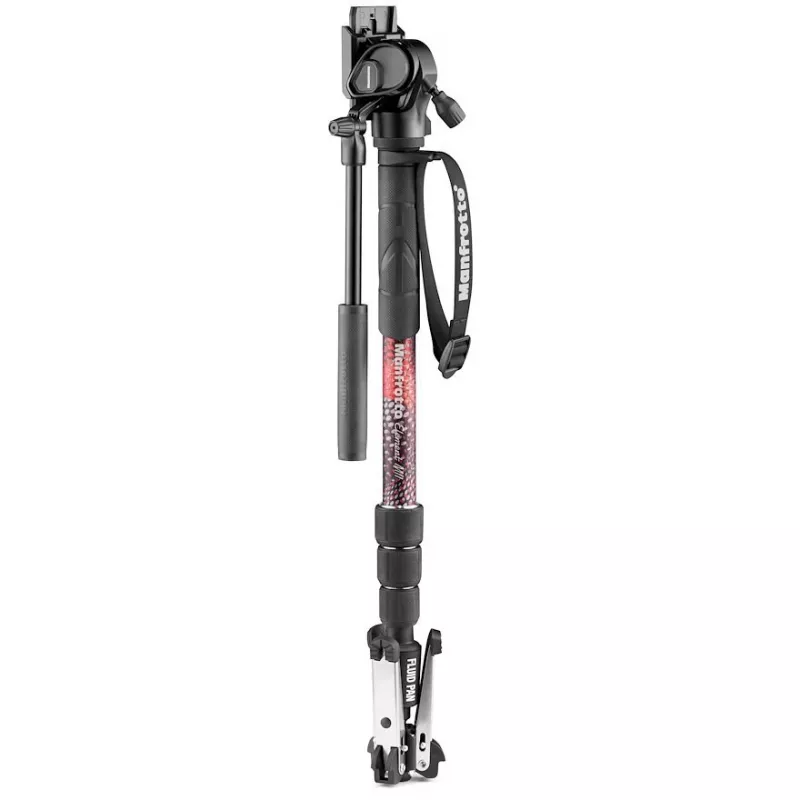 Manfrotto Element MII Τρίποδο βίντεο με κεφαλή υγρών 400, Αλουμίνιο, Μαύρο