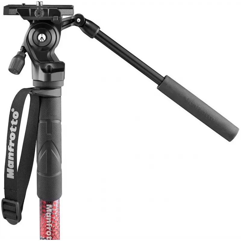Manfrotto Element MII Τρίποδο βίντεο με κεφαλή υγρών 400, Αλουμίνιο, Μαύρο