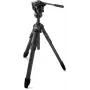 Σετ τρίποδου Manfrotto ONE από ανθρακονήματα με υδραυλική κεφαλή 500X (MKONEC-500X)