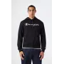 Champion ανδρικό Powerblend Fleece φούτερ με κουκούλα μαύρο M