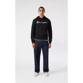 Champion ανδρικό φούτερ με κουκούλα μαύρο 221917 KK001 2XL