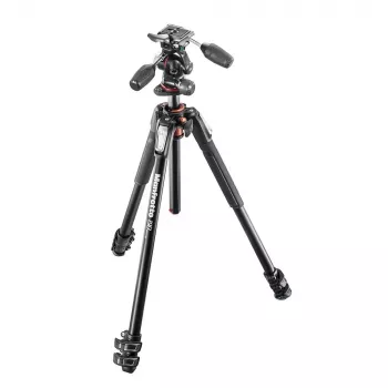 Manfrotto MK190XPRO3-3W Αλουμινένιο τρίποδο με 3-δρομη κεφαλή