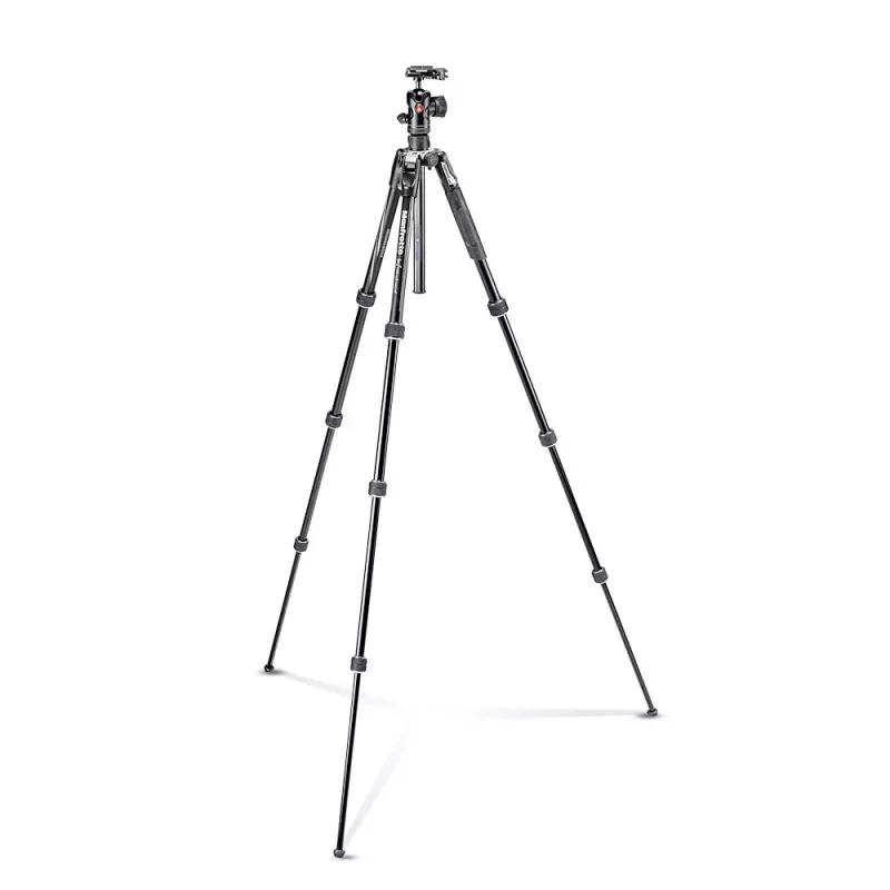 Manfrotto MKBFRTA4BK-BH Befree Advanced Ταξιδιωτικό τρίποδο με σφαιρική κεφαλή, μαύρο