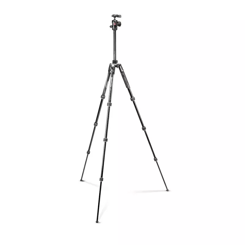 Manfrotto MKBFRTA4BK-BH Befree Advanced Ταξιδιωτικό τρίποδο με σφαιρική κεφαλή, μαύρο