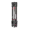 Manfrotto MVKBFRTC-LIVE Σετ βίντεο τριπόδου ανθρακονημάτων με κεφαλή Befree Live Fluid