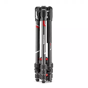 Manfrotto MVKBFRTC-LIVE Σετ βίντεο τριπόδου ανθρακονημάτων με κεφαλή Befree Live Fluid