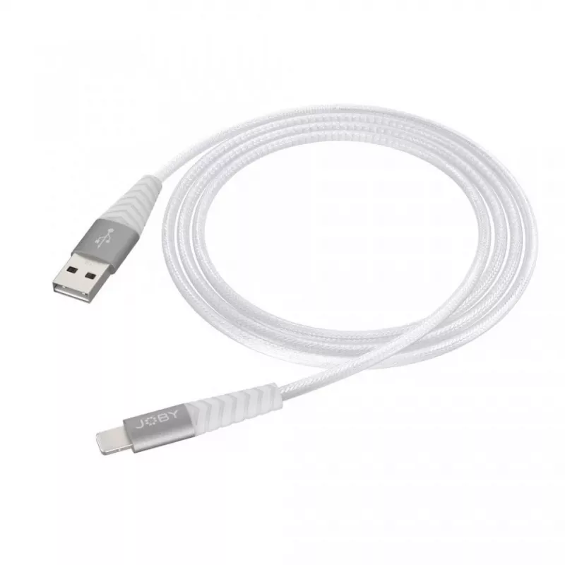 JOBY καλώδιο φόρτισης και συγχρονισμού Lightning, 1,2 m, λευκό (JB01812-BWW)
