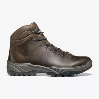 Scarpa Terra GTX Ανδρικά ορειβατικά παπούτσια, GORE-TEX Extended Comfort, επάνω μέρος από δέρμα full-grain, σόλα Vibram, καφέ, EU 44