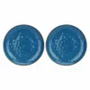 ROSE&TULIPANI Concerto Blu Avio σετ από 2 στρογγυλά πιάτα 32 cm μπλε μαρέν