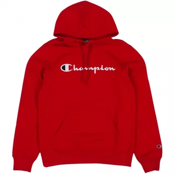 Champion Powerblend ανδρικό φούτερ με κουκούλα κόκκινο 220253 RS054 S
