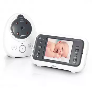Alecto DVM-77 Βίντεο Babyphone με Έγχρωμη Οθόνη 2,8 ιντσών