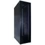 DSIT 42U 19 ιντσών Server Rack με Διάτρητη Μπροστινή Πόρτα, 600x1200x2000 mm, Μαύρο