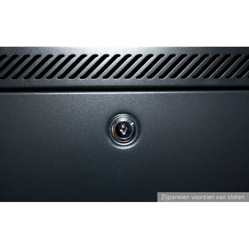 DSIT 42U 19 ιντσών Server Rack με Διάτρητη Μπροστινή Πόρτα, 600x1200x2000 mm, Μαύρο