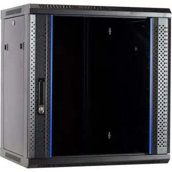 DSIT 12U Επιτοίχια Θήκη Server με Γυάλινη Πόρτα 600x450x634 mm