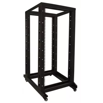 DSIT 27U 19 ιντσών Ελεύθερο Server Rack με Ρόδες, 600x800x1400 mm, ασυναρμολόγητο, Μαύρο (DS-RR6827)