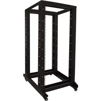 DSIT 27U 19 ιντσών Ελεύθερο Server Rack με Ρόδες, 600x800x1400 mm, ασυναρμολόγητο, Μαύρο (DS-RR6827)
