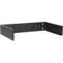 DSIT 2U 19 ιντσών Επιτοίχιο Πλαίσιο Rack, σταθερό, Βάθος 300 mm, Μαύρο (DS-WMB2-M)